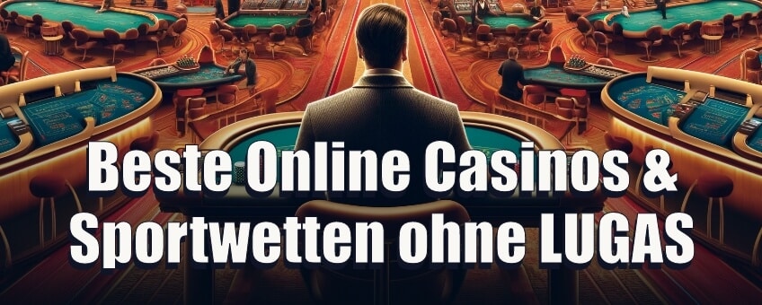 Beste Online Casinos und Sportwetten ohne LUGAS