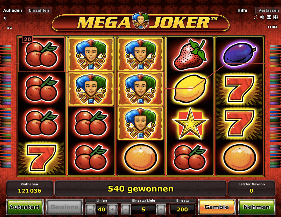 Mega Joker – Gewinne und Spielspaß