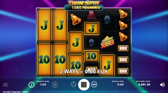 Twin Spin Megaways Slot online & mit Echtgeld spielen