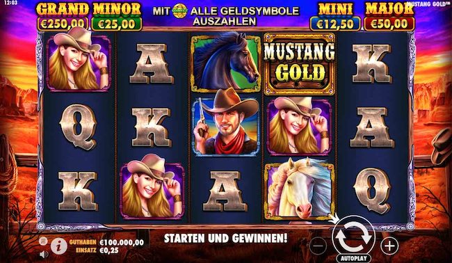Mustang Gold Slot online & mit Echtgeld spielen