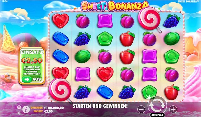 Sweet Bonanza Slot online & mit Echtgeld spielen