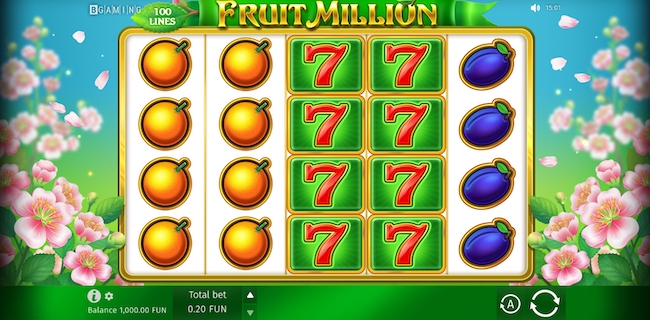 Fruit Million Slot online & mit Echtgeld spielen