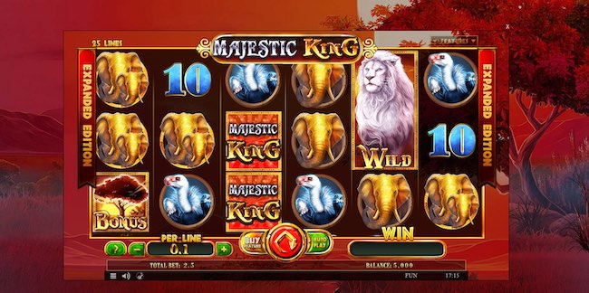 Majestic King Slot online & mit Echtgeld spielen