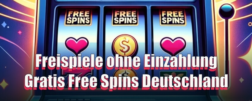 Freispiele ohne Einzahlung Gratis Free Spins Deutschland
