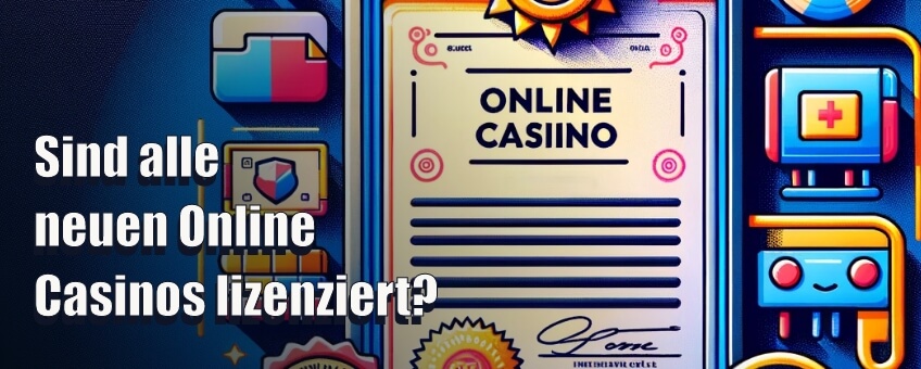 Sind alle neuen Online Casinos lizenziert