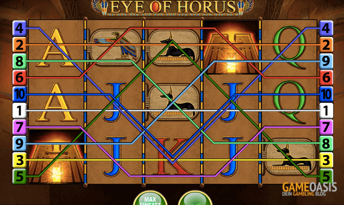 Platin Casino Eye of Horus 2