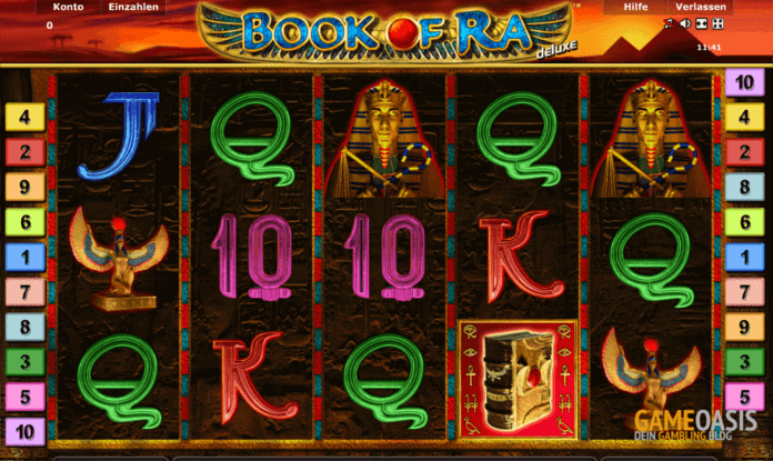 Book of Ra bei Supergaminator