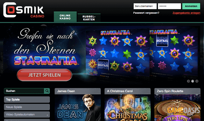 Cosmik Casino Startseite