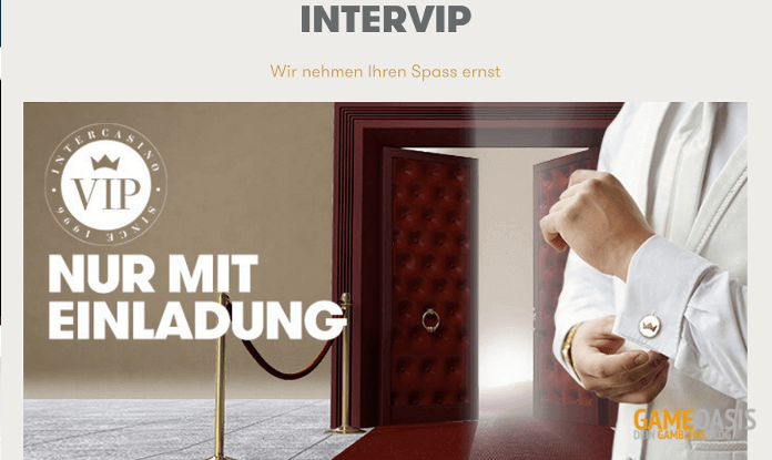 Intercasino VIP