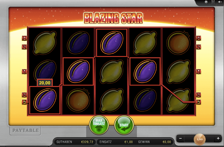 Blazing Star Slot