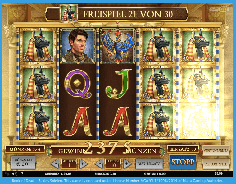 Book Of Dead Slot Freispiel