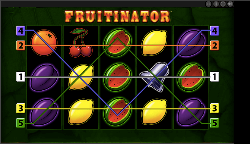 Spielaufbau bei Fruitinator