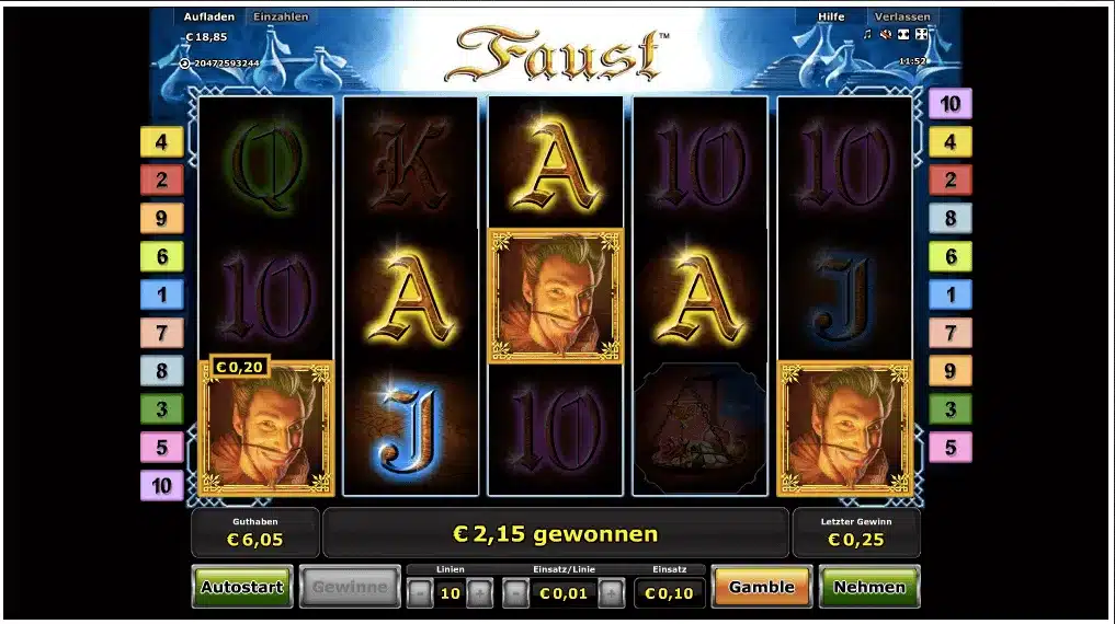 Faust Gewinn