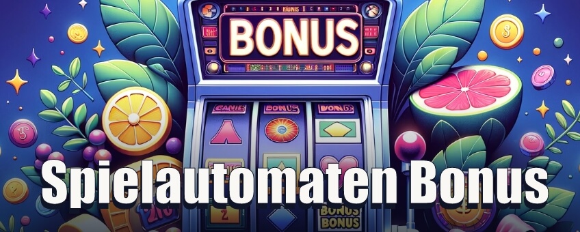 Spielautomaten Bonus