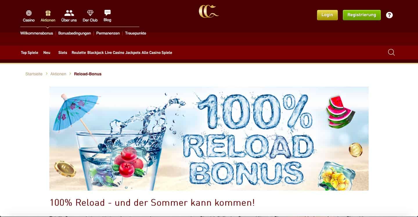Online Casino Aktion von Casino Club Online Casino Aktion von Casino Club