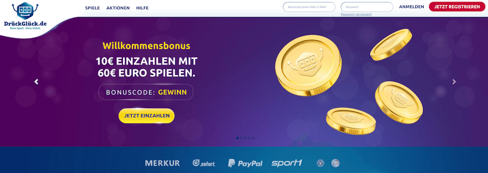 Bonusangebote bei DrückGlück
