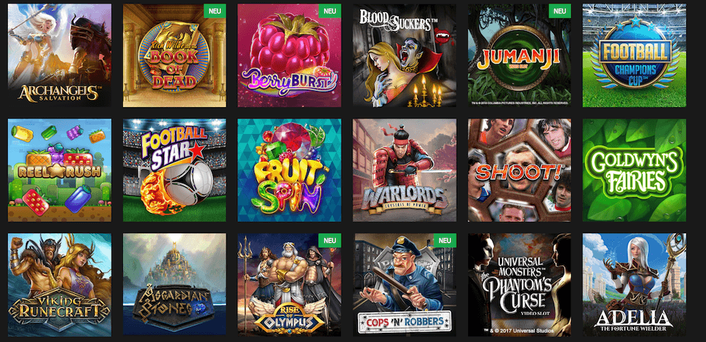 2 Vorteil eines Online Casinos: Große Spielauswahl 2 Vorteil eines Online Casinos: Große Spielauswahl