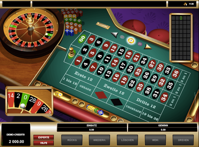 American Roulette Start