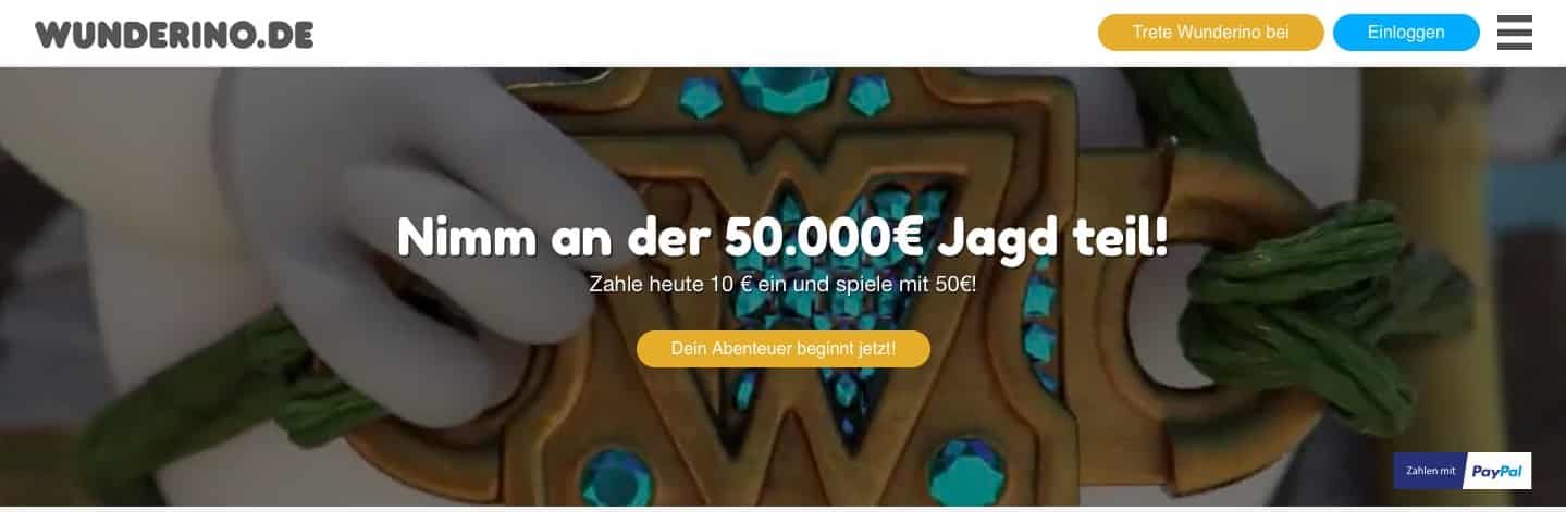 Wunderino Paypal Wunderino Paypal