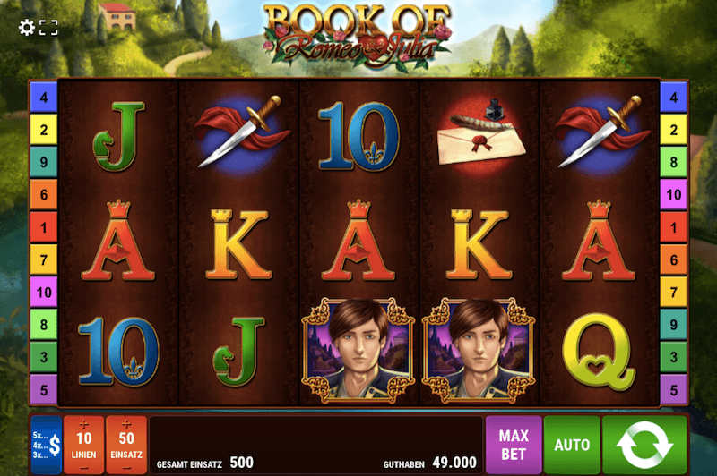 Book Of Romea & Julia Start