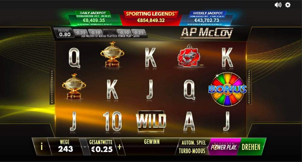 Aufbau AP Mccoy Slot