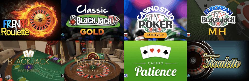 Casino Cruise- Tischspiele