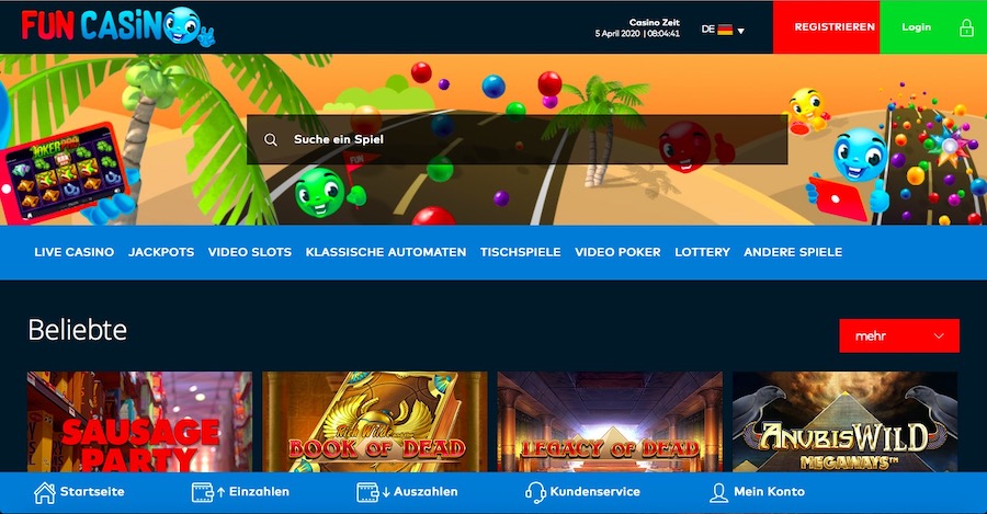 Fun Casino Startseite