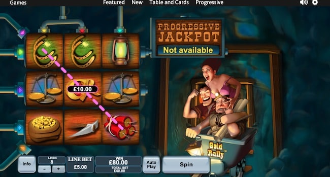 Gold Rally Slot online & mit Echtgeld spielen