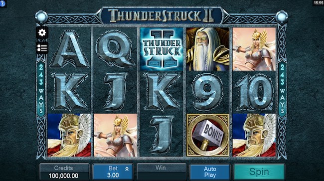 Thunderstruck 2 Slot online & mit Echtgeld spielen