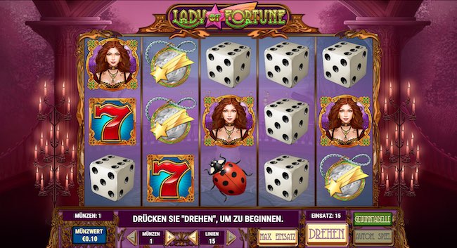 Lady of Fortune Slot online & mit Echtgeld spielen