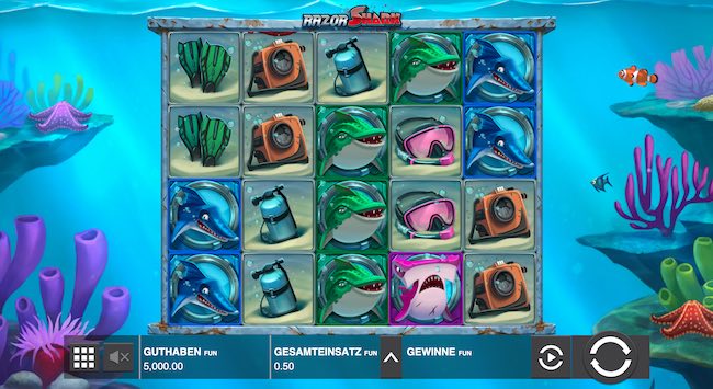 Razor Shark Slot online & mit Echtgeld spielen
