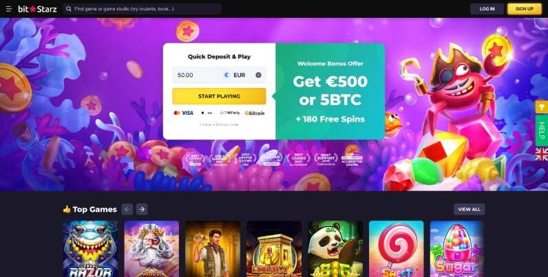 bitstarz casino desktop