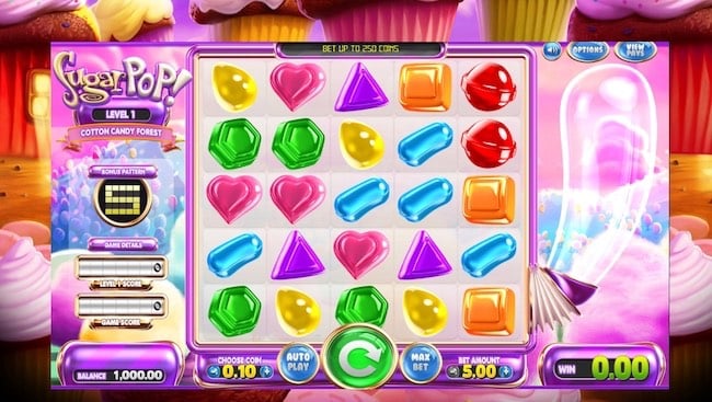 Sugar Pop Spielaufbau