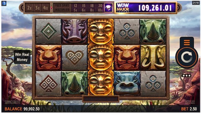 African Legends Slot online & mit Echtgeld spielen