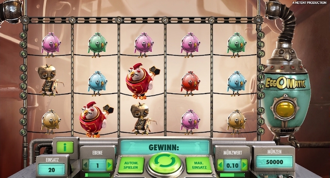 Eggomatic Slot online & mit Echtgeld spielen