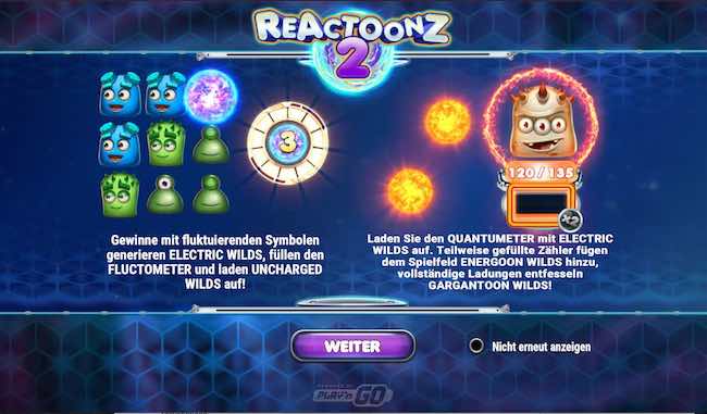 Reactoonz 2 Feature