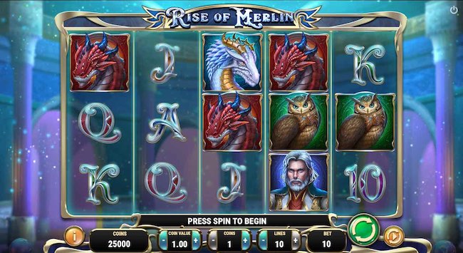 Rise of Merlin Slot online & mit Echtgeld spielen