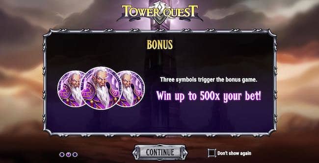 Tower Quest Bonus