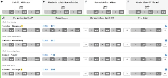 Merkur Sports Wetten