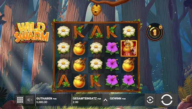Wild Swarm Slot online & mit Echtgeld spielen