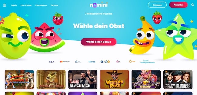 nomini casino online