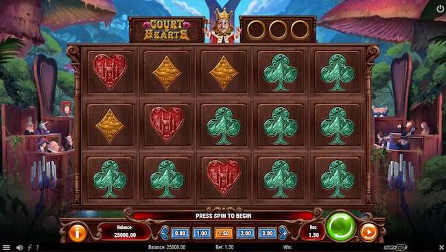 Court of Hearts Slot online & mit Echtgeld spielen