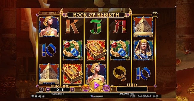 Book of Rebirth Slot online & mit Echtgeld spielen