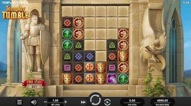 Templar Tumble Slot online & mit Echtgeld spielen
