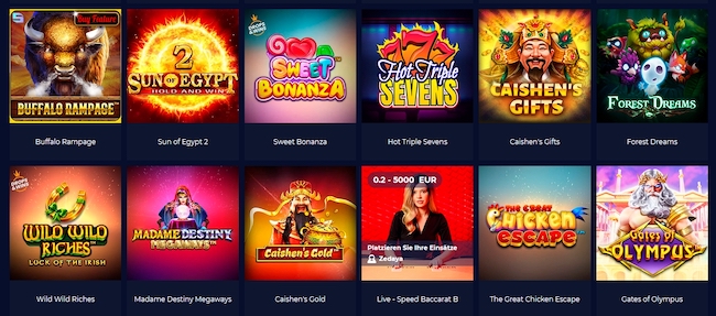 Nine Casino Spiele