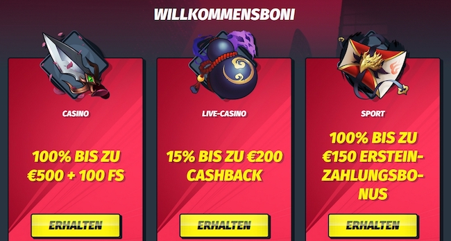 LuckyElektra Casino Bonus
