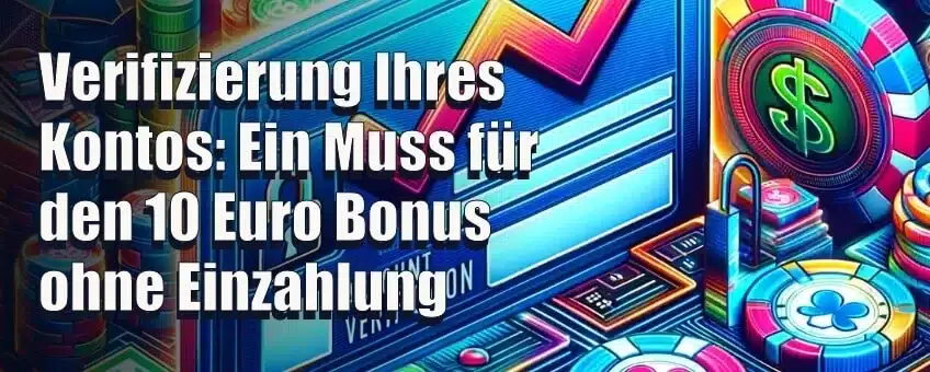 Verifizierung Ihres Kontos Ein Muss für den 10 Euro Bonus ohne Einzahlung