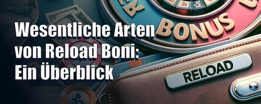 Wesentliche Arten von Reload Boni Ein Überblick