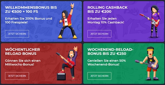 RollingSlots Casino Bonus