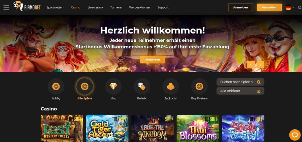 biamobet casino webseite